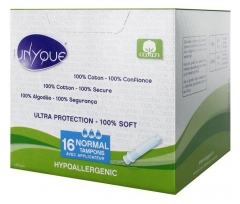 Unyque 16 Tampons Normal avec Applicateur Unyque 16 Tampons Normal avec Applicateur