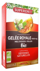 Super Diet Gelée Royale Miel d'Acacia Pollen Bio 20 Ampoules Super Diet Gelée Royale Miel d'Acacia Pollen Bio 20 Ampoules