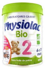 Physiolac Bio 2 De 6 à 12 Mois 800 g Physiolac Bio 2 De 6 à 12 Mois 800 g