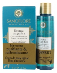 Sanoflore Essence Magnifica Concentré Botanique de Nuit Rééquilibrant 30 ml + Aqua Magnifica Essence Botanique Perfectrice de Peau 50 ml Offert Sanoflore Essence Magnifica Concentré Botanique de Nuit Rééquilibrant 30 ml + Aqua Magnifica Essence Botanique Perfectrice de Peau 50 ml Offert