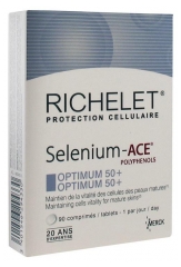 Richelet Protection Cellulaire Selenium-Ace Optimum 50+ 90 Comprimés Richelet Protection Cellulaire Selenium-Ace Optimum 50+ 90 Comprimés