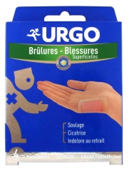 Urgo Superficial Burns and Wounds Large Sized Bandages x4 Urgo Superficial Burns and Wounds Large Sized Bandages x4