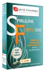Forté Pharma Spiruline Forte 1500 30 Comprimés Forté Pharma Spiruline Forte 1500 30 Comprimés
