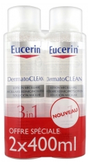 Eucerin DermatoCLEAN Lotion Micellaire 3 en 1 Lot de 2 x 400 ml Eucerin DermatoCLEAN Lotion Micellaire 3 en 1 Lot de 2 x 400 ml