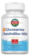 Kal Glucosamine Chondroïtine MSM 60 Capsules Kal Glucosamine Chondroïtine MSM 60 Capsules