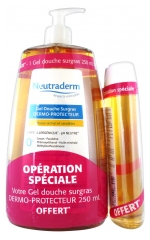 Neutraderm Gel Douche Surgras Dermo-Protecteur 1 L + Flacon 250 ml Offert