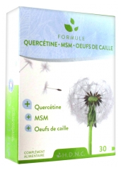 H.D.N.C Quercetin MSM Quail Eggs 30 Capsules H.D.N.C Quercetin MSM Quail Eggs 30 Capsules