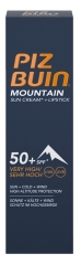 Piz Buin Mountain Crème Solaire 20 ml/Stick Lèvres SPF 50+ 2,3 ml Piz Buin Mountain Crème Solaire 20 ml/Stick Lèvres SPF 50+ 2,3 ml