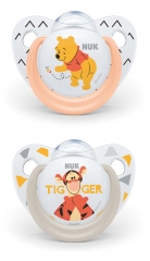 NUK 2 Sucettes Silicone Disney Baby 0-6 Mois NUK 2 Sucettes Silicone Disney Baby 0-6 Mois