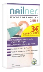Nailner Stylet contre la Mycose des Ongles 2 en 1 4 ml Nailner Stylet contre la Mycose des Ongles 2 en 1 4 ml