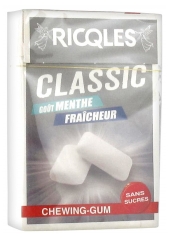Ricqlès Klassischer Kaugummi-Zuckerfreier Geschmack Frische Minze 28,1 g Ricqlès Klassischer Kaugummi-Zuckerfreier Geschmack Frische Minze 28,1 g