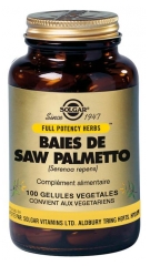 Solgar Saw Palmetto Berries 100 Vegetable Capsules Solgar Saw Palmetto Berries 100 Vegetable Capsules