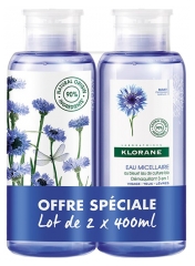 Klorane Set de Agua Micelar de Arándanos de 2 x 400 ml Klorane Set de Agua Micelar de Arándanos de 2 x 400 ml