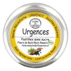 Elixirs & Co Pastilles Urgences Goût Réglisse/Anis 45 g Elixirs & Co Pastilles Urgences Goût Réglisse/Anis 45 g