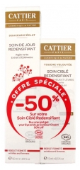 Cattier Écrin Précieux Soin de Jour Redensifiant 50 ml + Touche Veloutée Soin Ciblé Redensifiant Contour Yeux et Lèvres 15 ml Cattier Écrin Précieux Soin de Jour Redensifiant 50 ml + Touche Veloutée Soin Ciblé Redensifiant Contour Yeux et Lèvres 15 ml