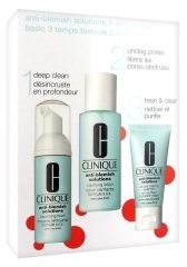 Clinique Anti-Blemish Solutions 3-Steps System All Skins Types Clinique Anti-Blemish Solutions 3-Steps System All Skins Types