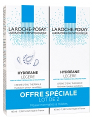 La Roche-Posay Hydreane Crème Légère Lot de 2 x 40 ml La Roche-Posay Hydreane Crème Légère Lot de 2 x 40 ml