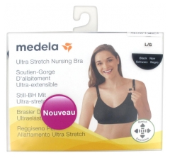 Medela Ultra Stretch Nursing Bra Black Medela Ultra Stretch Nursing Bra Black