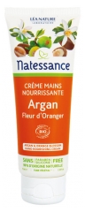 Natessance Crème Mains Nourrissante Argan Fleur d\'Oranger 75 ml