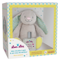 Luc et Léa Coffret Doudou Lapin & Eau de Senteur 50 ml Luc et Léa Coffret Doudou Lapin & Eau de Senteur 50 ml