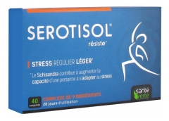 Santé Verte Sérotisol Resist 40 Tablets Santé Verte Sérotisol Resist 40 Tablets