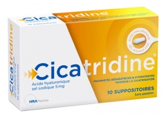 HRA Pharma Cicatridine Acide Hyaluronique 10 Suppositoires HRA Pharma Cicatridine Acide Hyaluronique 10 Suppositoires