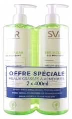 SVR Sebiaclear Gel Moussant 2 x 400 ml SVR Sebiaclear Gel Moussant 2 x 400 ml