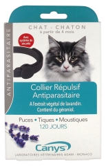 Canys Antiparasitic Collar Insect-Repelling Cat and Kitten 1 Collar Canys Antiparasitic Collar Insect-Repelling Cat and Kitten 1 Collar
