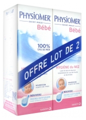 Physiomer Baby-Nasenhygiene Mikro-Verbreitung 2 x 115 ml Physiomer Baby-Nasenhygiene Mikro-Verbreitung 2 x 115 ml