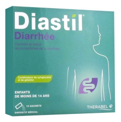 Therabel Diastil Diarrhée 10 Sachets Therabel Diastil Diarrhée 10 Sachets
