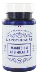 Les Préparations de l'Apothicaire Magnésium Assimilable 60 Gélules