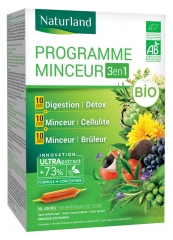 Naturland Organic 3 in 1 Slimness Program 3 x 10 Phials of 10ml Naturland Organic 3 in 1 Slimness Program 3 x 10 Phials of 10ml