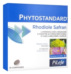 Pileje Phytostandard Rhodiole Saffron 30 Tablets Pileje Phytostandard Rhodiole Saffron 30 Tablets