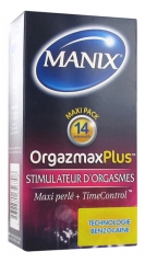 Manix Orgazmax Plus 14 Préservatifs Manix Orgazmax Plus 14 Préservatifs