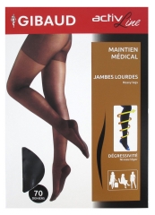 Gibaud ActivLine Collant de Maintien 70 Deniers Gris Fumé Gibaud ActivLine Collant de Maintien 70 Deniers Gris Fumé