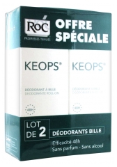 RoC Keops Déodorant à Bille Lot de 2 x 30 ml RoC Keops Déodorant à Bille Lot de 2 x 30 ml