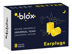Blox Mousse Cylindrique Bouchons d'Oreille x8 Blox Mousse Cylindrique Bouchons d'Oreille x8