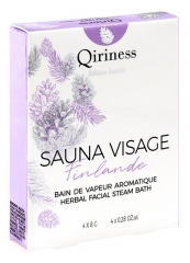 Qiriness Sauna Visage Bain de Vapeur Aromatique Édition Limitée Finlande 4 Galets x 8 g Qiriness Sauna Visage Bain de Vapeur Aromatique Édition Limitée Finlande 4 Galets x 8 g