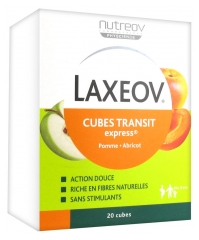 Nutreov Laxeov Express Transit Squares Apple Apricot 20 Squares Nutreov Laxeov Express Transit Squares Apple Apricot 20 Squares
