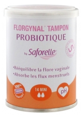 Saforelle Florgynal Probiotische Tampons 14 Mini Saforelle Florgynal Probiotische Tampons 14 Mini