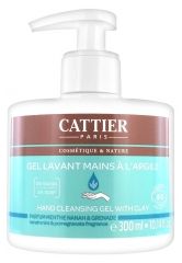 Cattier Gel Lavant Mains à l'Argile Parfum Menthe Nanah & Grenade 300 ml Cattier Gel Lavant Mains à l'Argile Parfum Menthe Nanah & Grenade 300 ml