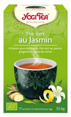 Yogi Tea Thé Vert au Jasmin 17 Sachets Yogi Tea Thé Vert au Jasmin 17 Sachets