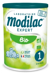 Modilac Expert Bio 1 de 0 à 6 Mois 800 g Modilac Expert Bio 1 de 0 à 6 Mois 800 g