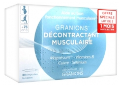 Granions Décontractant Musculaire Lot de 2 x 30 Ampoules Granions Décontractant Musculaire Lot de 2 x 30 Ampoules