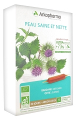 Arkopharma Arkofluides Peau Saine et Nette Bio 20 Ampoules Arkopharma Arkofluides Peau Saine et Nette Bio 20 Ampoules