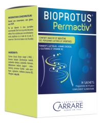 Laboratoire Carrare Bioprotus Permactiv' 14 Sachets Laboratoire Carrare Bioprotus Permactiv' 14 Sachets