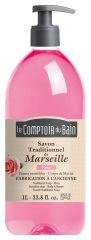 Le Theke du Bad Traditionelle Seife aus Marseille Rose 1 L Le Theke du Bad Traditionelle Seife aus Marseille Rose 1 L