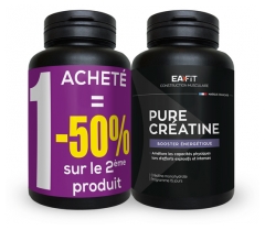 Eafit Muscle Construction Pure Creatine Energetic Booster 2 x 90 Capsules Eafit Muscle Construction Pure Creatine Energetic Booster 2 x 90 Capsules