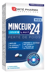 Forté Pharma Minceur 24 Men Jour et Nuit 28 Comprimés Forté Pharma Minceur 24 Men Jour et Nuit 28 Comprimés