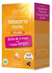 Biocyte Terracotta Cocktail Solaire Lot de 3 x 30 Comprimés Biocyte Terracotta Cocktail Solaire Lot de 3 x 30 Comprimés